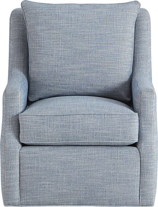 Bridget P060610BDSC Swivel Chair_head on