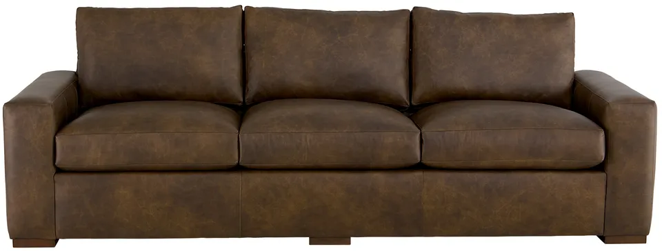 L758849BD Leather Sofa_head on_no_pillows