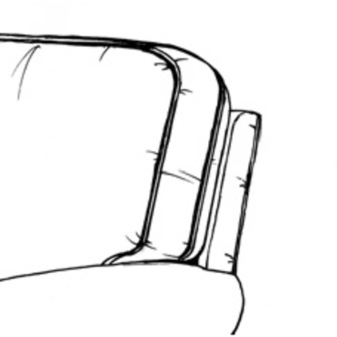 C9 Semi-Attached Boxed Back