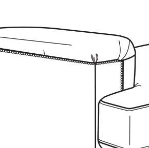 C9 Padded Track Arm with Nails